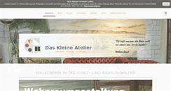 Desktop Screenshot of daskleineatelier.de